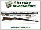 Marlin 1895 Limited 45-70 made in 1982 Engraved; JM Marked - 1 of 4