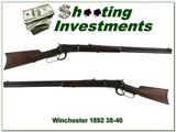 Winchester 1892 38 WCF (38-40) made in 1895 all original - 1 of 4