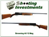 Browning A5 Magnum 12 65 Belgium collector 32in VR Full! - 1 of 4