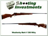 Weatherby Mark V in 300 Wthy 26in + break - 1 of 4