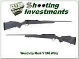 Weatherby Mark V Ultra-light in 240 Wthy Mag - 1 of 4