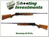 Browning Belgium A5 20 Ga 1969 Blond 28in VR Modified - 1 of 4