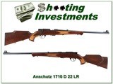 Anschutz 1710 D Meister Grade 22LR Exc Cond! - 1 of 4