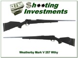 Weatherby Mark V original Fibermark 257 Wthy Mag - 1 of 4