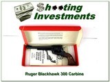Ruger Blackhawk New Model unfired 30 Carbine in box! - 1 of 4