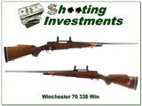 Winchester Model 70 338 Win Mag New Haven made in 1975 - 1 of 4