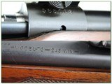 Winchester Model 70 pre-64 1962 243 Varmint Exc Cond Leupold! - 4 of 4