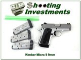 Kimber Micro 9 Stainless 9mm 4 magazines! - 1 of 4