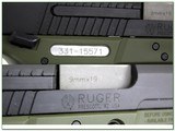 Ruger SR9 9mm Olive Green with 5, 16 round mags - 4 of 4