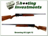 Browning A5 Light 12 62 Belgium collector 26in VR IC! - 1 of 4