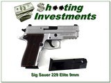 Sig P229 Elite Stainless Walnut 40 S&W Exc Cond - 1 of 4