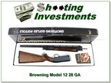 Browning Model 12 28 Gauge unfired in box! - 1 of 4