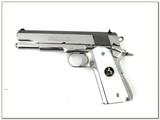 Colt MK IV 1911 Government polished nickel 45 ACP - 2 of 4