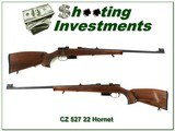CZ 527 LUX 22 Hornet Exc Cond 2 magazines - 1 of 4
