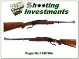 Ruger No.1 Tropical Red Pad in 458 Win Mag as new! - 1 of 4