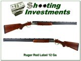 Ruger Red Label 12 Ga hard to find 30in barrels Exc Cond! - 1 of 4