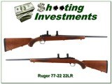 Ruger 77/22 22LR Exc Cond! - 1 of 4