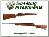 Remington 700 Mountain rifle 1985 made in hard to find 270 Win - 1 of 4