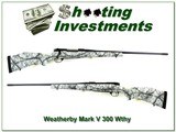 Weatherby Mark V 300 with snow camo stock Exc Cond! - 1 of 4