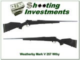 Weatherby Mark V original Fibermark 257 Wthy Mag - 1 of 4