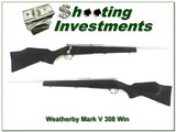Weatherby Mark V Stainless in RARE 308 Win 22in barrel! - 1 of 4