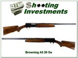 Browning A5 Light Twenty 20 Ga 1973 Belgium 26in IC - 1 of 4