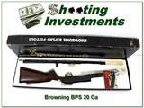 Browning PBS 20 Ga made in 1986 ANIB
