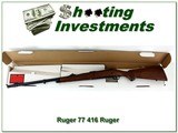 Ruger 77 Alaskan in hard to find 416 Ruger ANIB - 1 of 4