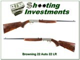 Browning 22 Auto Grade II 1972 Belgium made Exc Cond! - 1 of 4