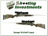Savage Model 10 with custom stainless 6.5x47 Lapua barrel 4-12 Vortex - 1 of 4