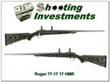 Ruger All-Weather 77-17 17 HMR Laminated stock - 1 of 4
