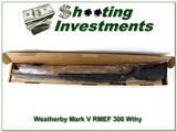 Weatherby Mark V 300 Wthy RMEF 2019 gun 425 made - 1 of 4