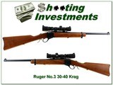Ruger No.3 Liberty made in 1976 in 30-40 Krag w/ Burris 2-7 - 1 of 4