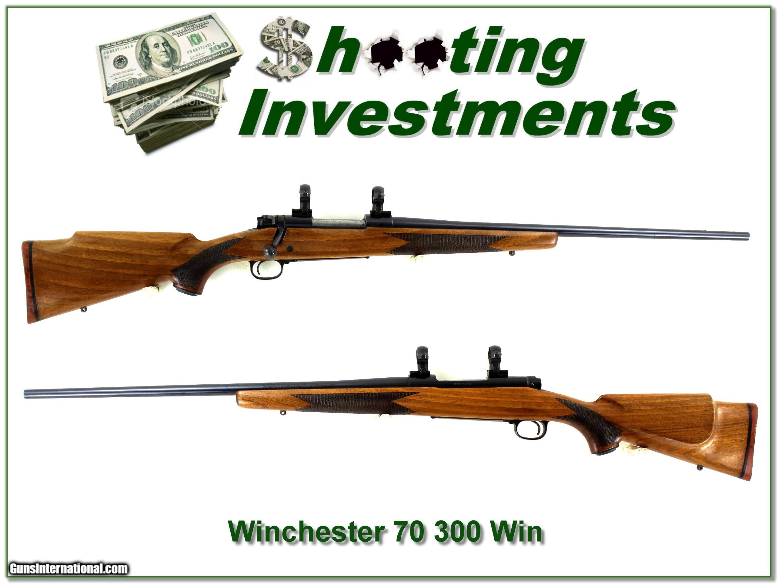 Winchester Model 70 New Haven made XTR in 300 Winchester Magnum