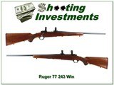 Ruger 77 Red Pad Tang Safety in harder to find 243 Win - 1 of 4