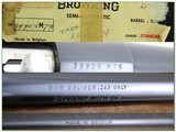 Browning BAR made in Belgium in 1975 243 Win unfired in box! - 4 of 4