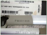 Weatherby Mark V Terramark RC 257 as new - 4 of 4
