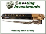 Weatherby Mark V Terramark RC 257 as new - 1 of 4