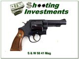 Smith & Wesson Model 58 41 Mag pinned 4in barrel - 1 of 4