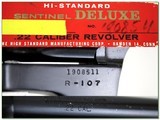High Standard R-107 Sentinel Deluxe 22 revolver unfired in box - 4 of 4