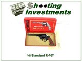 High Standard R-107 Sentinel Deluxe 22 revolver unfired in box - 1 of 4