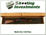 RARE Ruger No.1 AB Carbine 223 Rem Red Pad NIB - 1 of 4