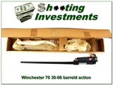 Barreled action Winchester Model 70 Carbine 30-06 factory NIB - 1 of 4