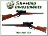Rare Marlin 1894 Cowboy Carbine LTD in 32-20 only 501 made - 1 of 4