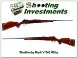 Weatherby Mark V Deluxe German 340 Wthy! - 1 of 4