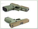 Glock 19 9mm Olive frame FDE slide near new - 3 of 4