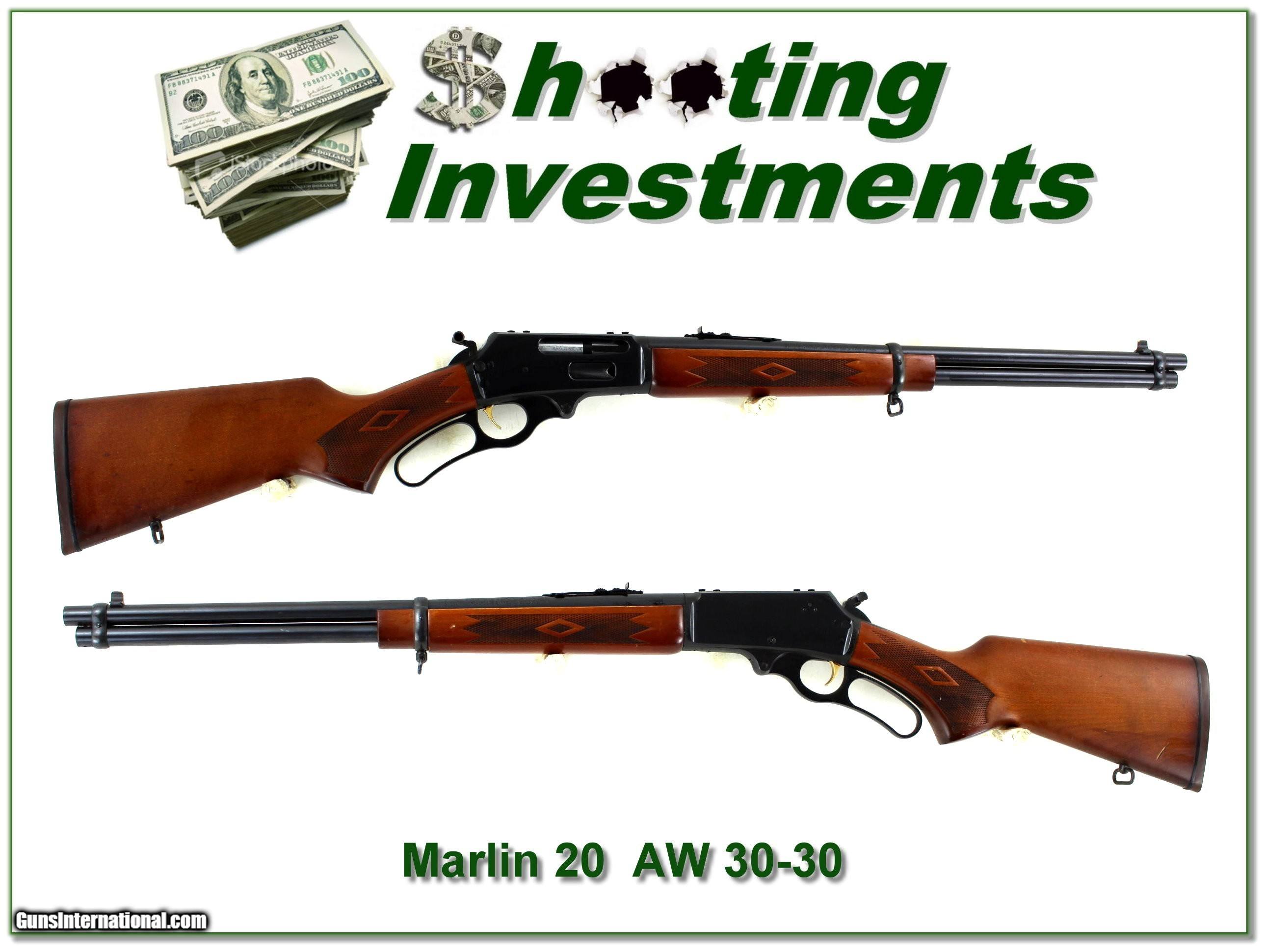 Marlin 30 AW 3030 JM Marked Microgrooved barrel