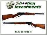Marlin 30 AW 30-30 JM Marked Micro-grooved barrel - 1 of 4