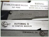 AMT Automag II in hard to find 22 Magnum - 4 of 4
