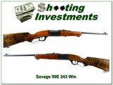 Savage 99E in 243 Win excellent wood! - 1 of 4